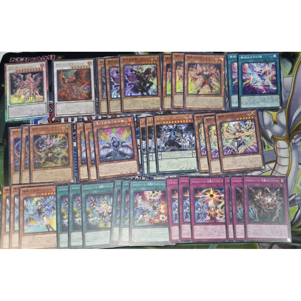 Yu-Gi-Oh: โครงเด็ค Elvennotes (TCG: Elfnote) การ์ดยูกิภาษาญี่ปุ่นของแท้ ...