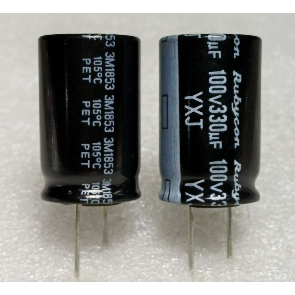 Rubycon YXJ 330uf 100v capacitor ตัวเก็บประจุ คาปาซิเตอร์ | Shopee Thailand