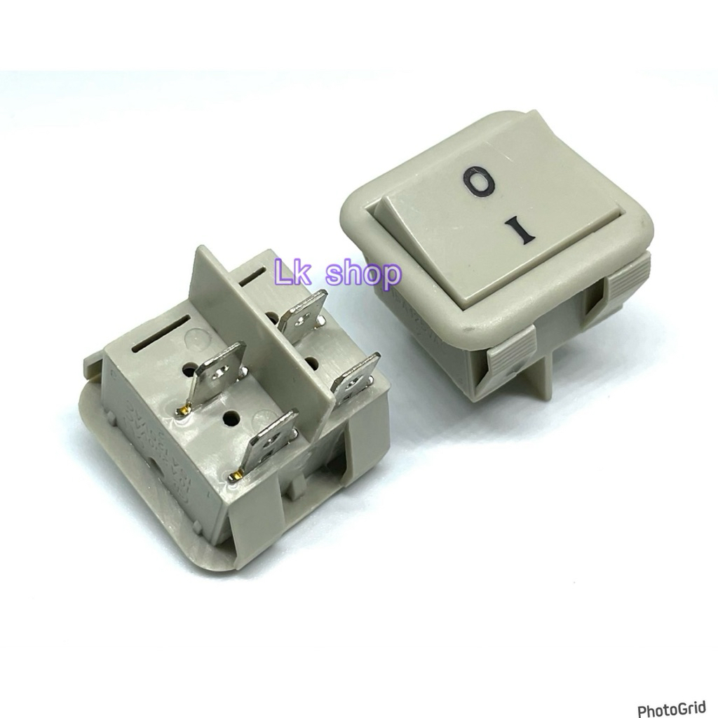 สวิตช์ PRONIC เปิด-ปิด หน้าโค้ง 4ขา อย่างดี Switch พร้อมส่ง ราคาต่อ1ตัว ...