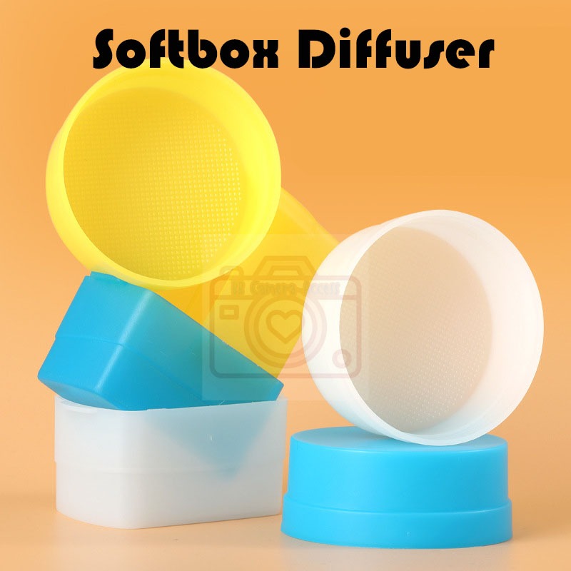 ซอฟบอค Softbox diffuser for Flash GODOX TT600 TT520 TT685 TT685II ...