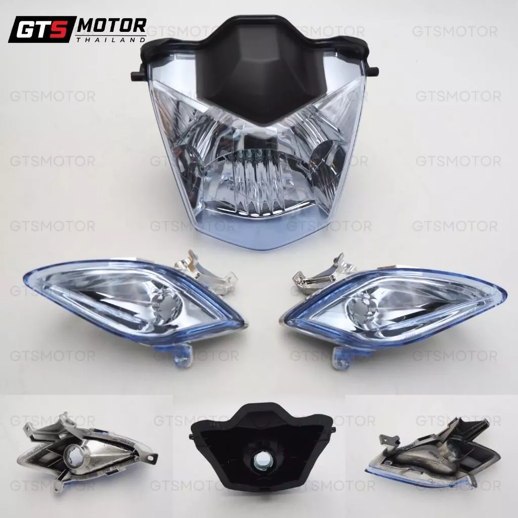 ไฟหน้าและไฟเลี้ยวสีฟ้าสำหรับ Honda Wave 125i/R/S รูปที่ 3