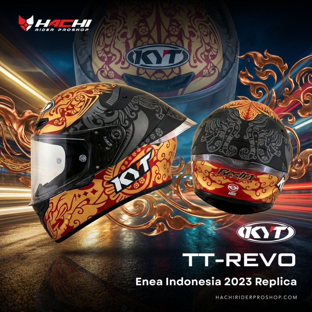 KYT TT REVO - Enea Indonesia 2023 Replica | Shopee Thailand