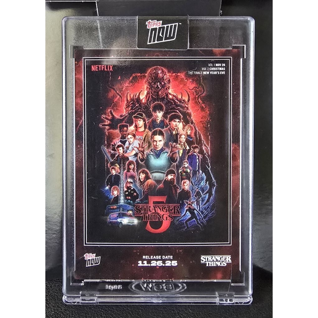 Stranger Things 5 Topps Now Cards | Shopee Thailand