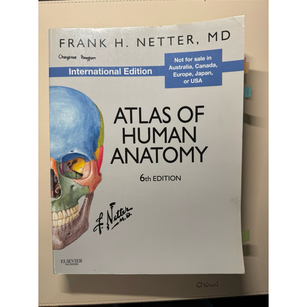 6th edition Netter Atlas of human anatomy ส่งต่อ | Shopee Thailand
