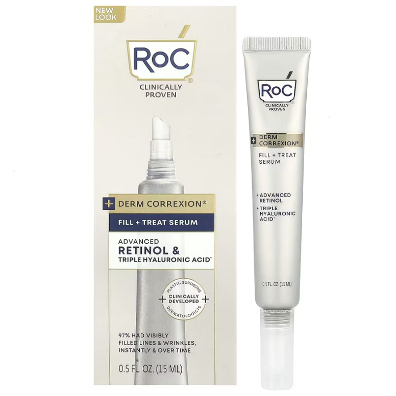 เติมเต็มริ้วรอย Roc Derm Correxion Fill + Treat Serum Advanced Retinol ...