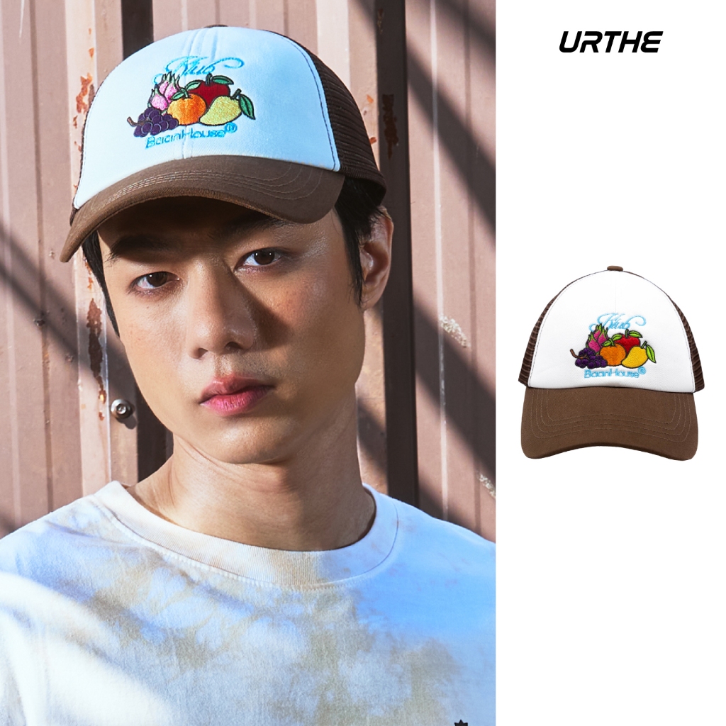 URTHE - หมวกแก๊ป ปักลาย รุ่น FRUIT BASKET CAP - Col. ROLLOR KLUB BAAN HOUSE