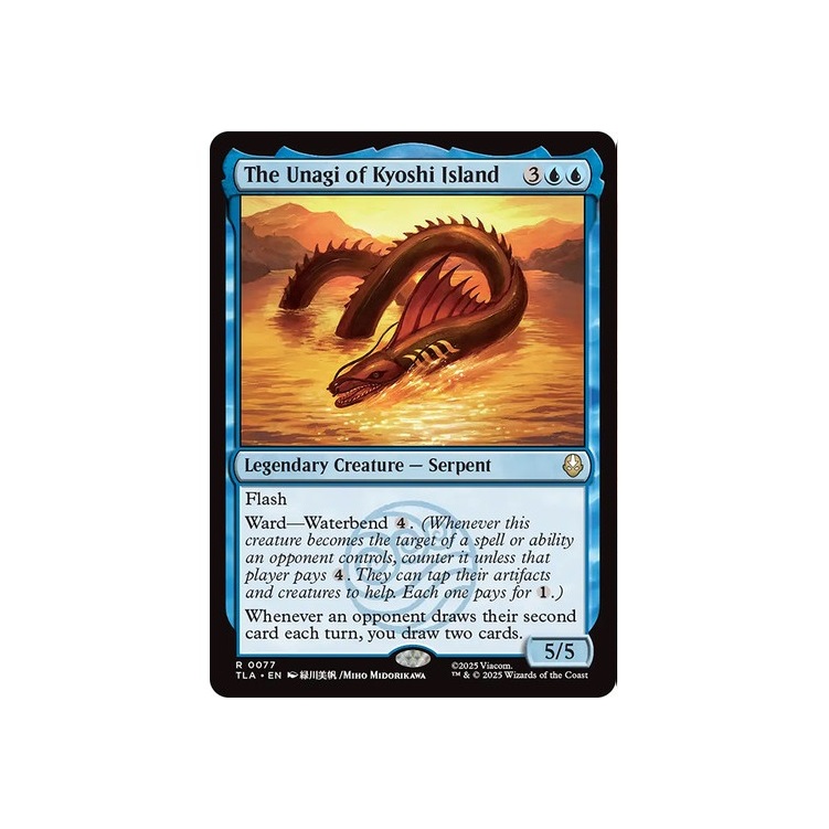 [MTG][Single][TLA] The Unagi of Kyoshi Island ระดับ Rare [ภาษาอังกฤษ ...