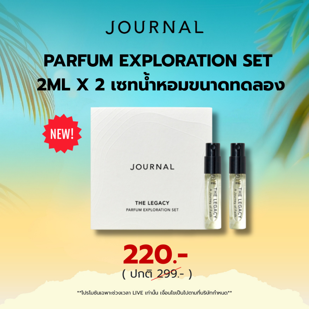APR : LIVE เซทน้ำหอมขนาดทดลอง PARFUM EXPLORATION SET 2ML X 2 เลือกกลิ่น ...