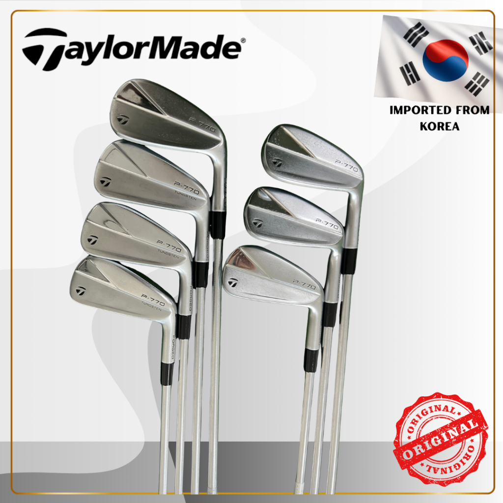 (ชุดไม้เหล็กมือสอง) TaylorMade P770 gen 3 Project X 7 Iron- for Man ...
