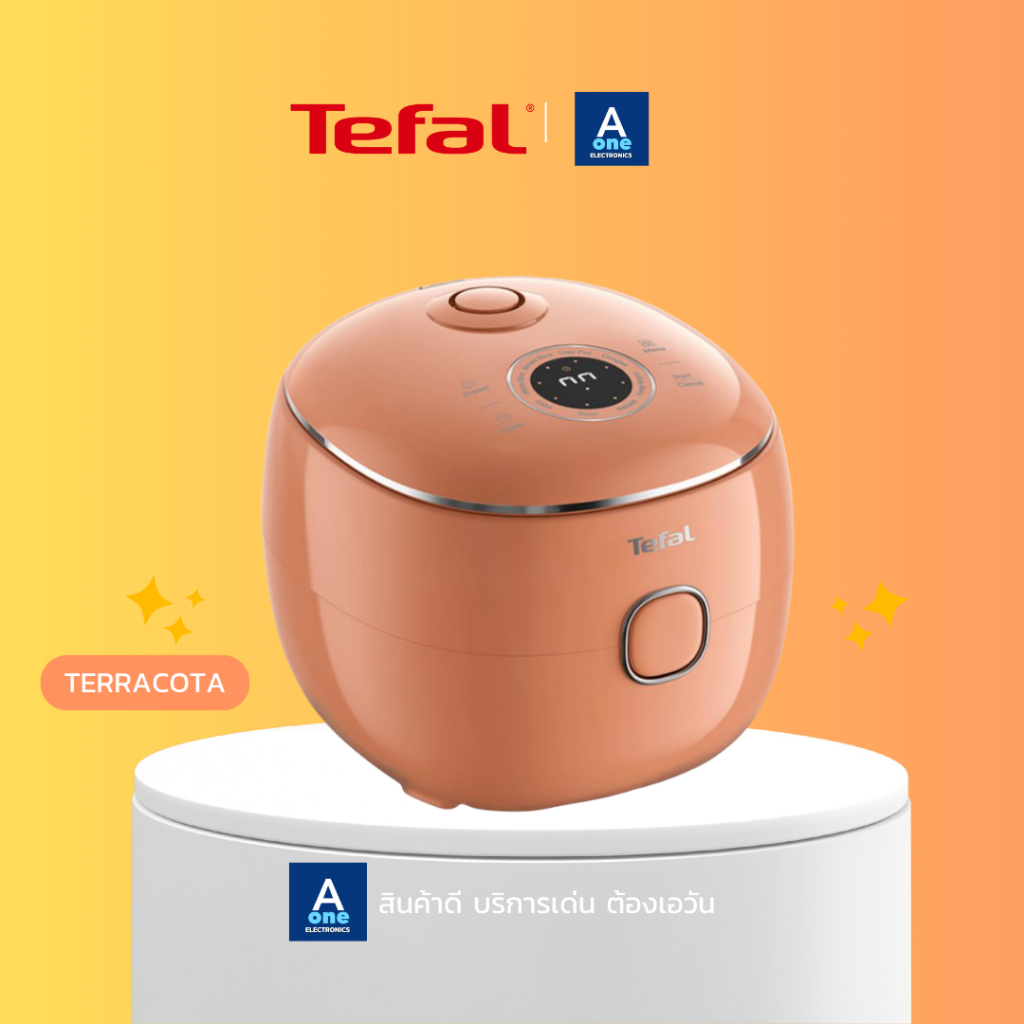 Tefal Pop Mini Rice Cooker หม้อหุงข้าวดิจิทัล ความจุ 0.7 ลิตร 350 วัตต์ ...