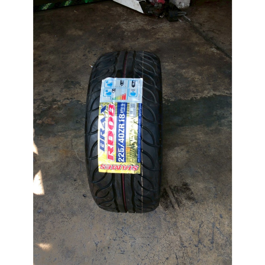 225/40R18 ปี23 SIAMES RDO8 ยางสปอร์ต ดาร์กิ้ง นุ่มเงียบ เกาะถนนดี ...