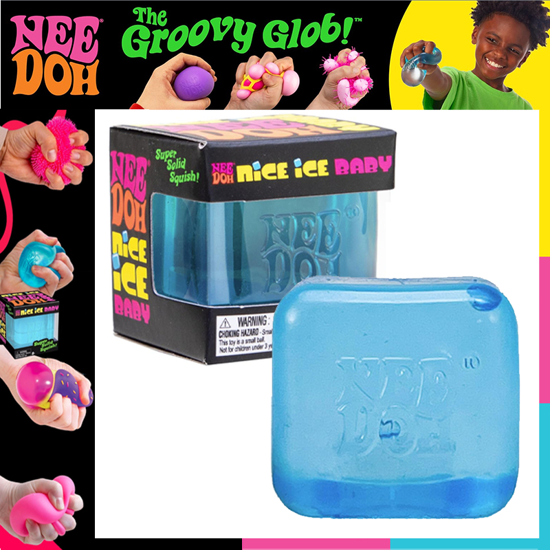 NeeDoh Nice Cube สกุชชี่ Slow Rising Fidget Toy บีบคลายเครียด Stress ...