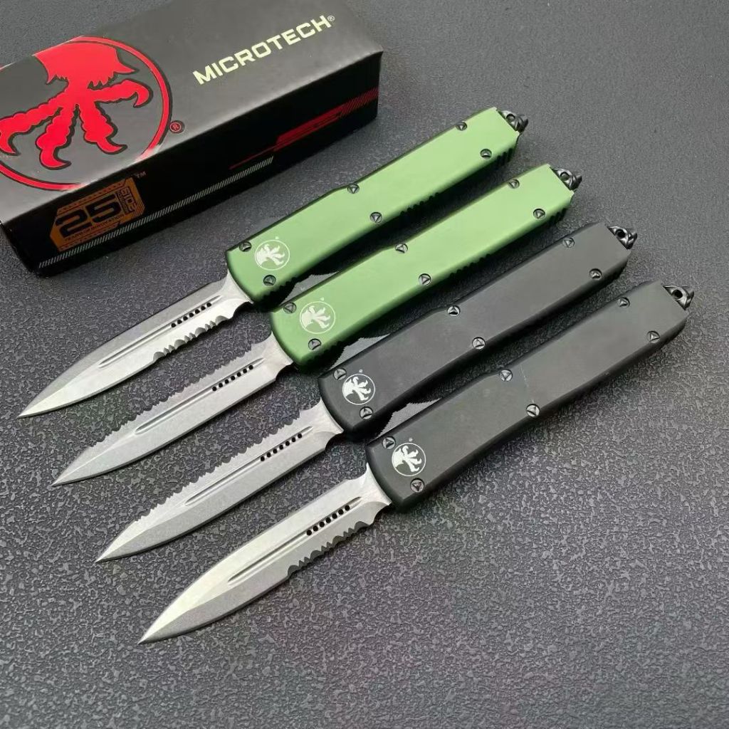 Microtech ไมโครเทคโนโลยี UT85 รุ่นที่กำหนดเอง วัสดุใบมีด: 7CR14MOV ...