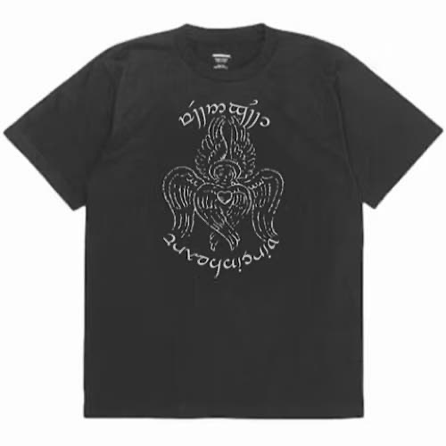 VGH ANGLE HEART TEE - blk