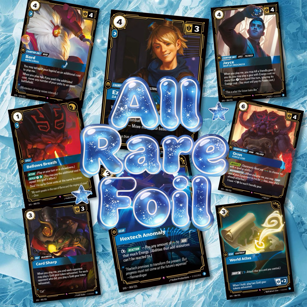 Riftbound Spiritforged Mind ระดับ Rare ( All Foil ) | Shopee Thailand