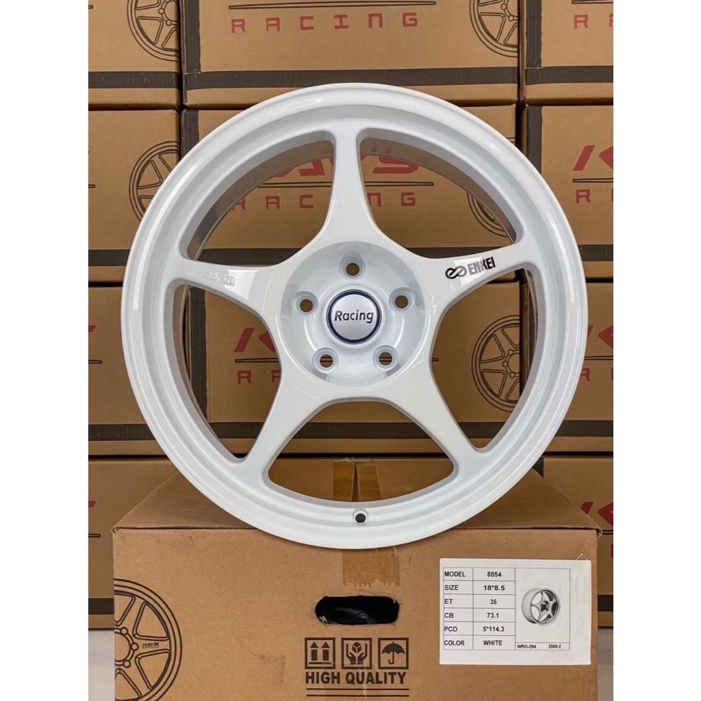 pro1 ล้อKAYS enkei racing ขอบ18 กว้าง 8.5 นิ้ว +38 5รู114.3 ราคาต่อวง ...