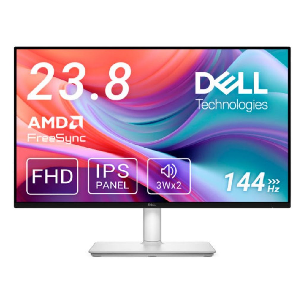 Dell 24 Plus Monitor - S2425HSM - 23.8-inch FHD, 144Hz 1ms, 2 x 3W