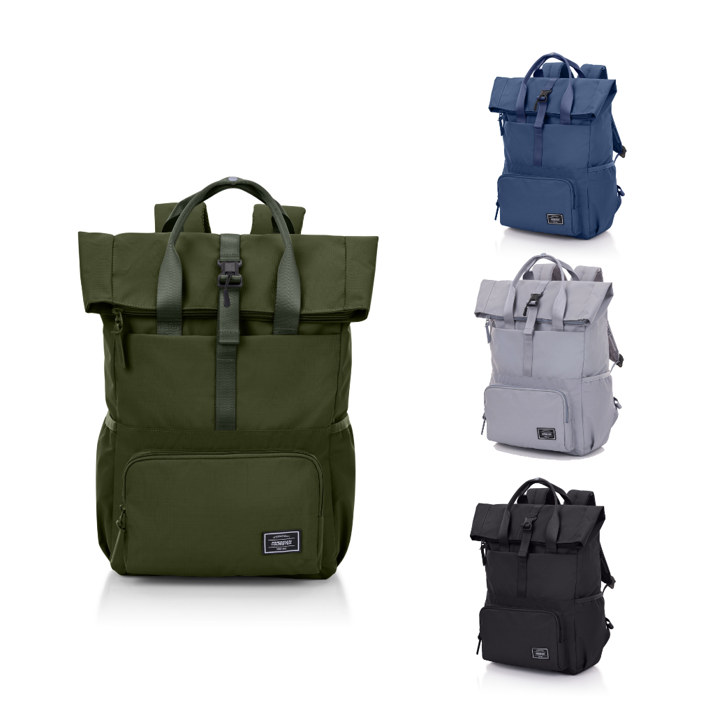 AMERICAN TOURISTER กระเป๋าเป้สะพายหลัง ใส่แล็ปท็อป ขนาด 14 นิ้ว รุ่น URBAN GROOVE + Backpack L 2