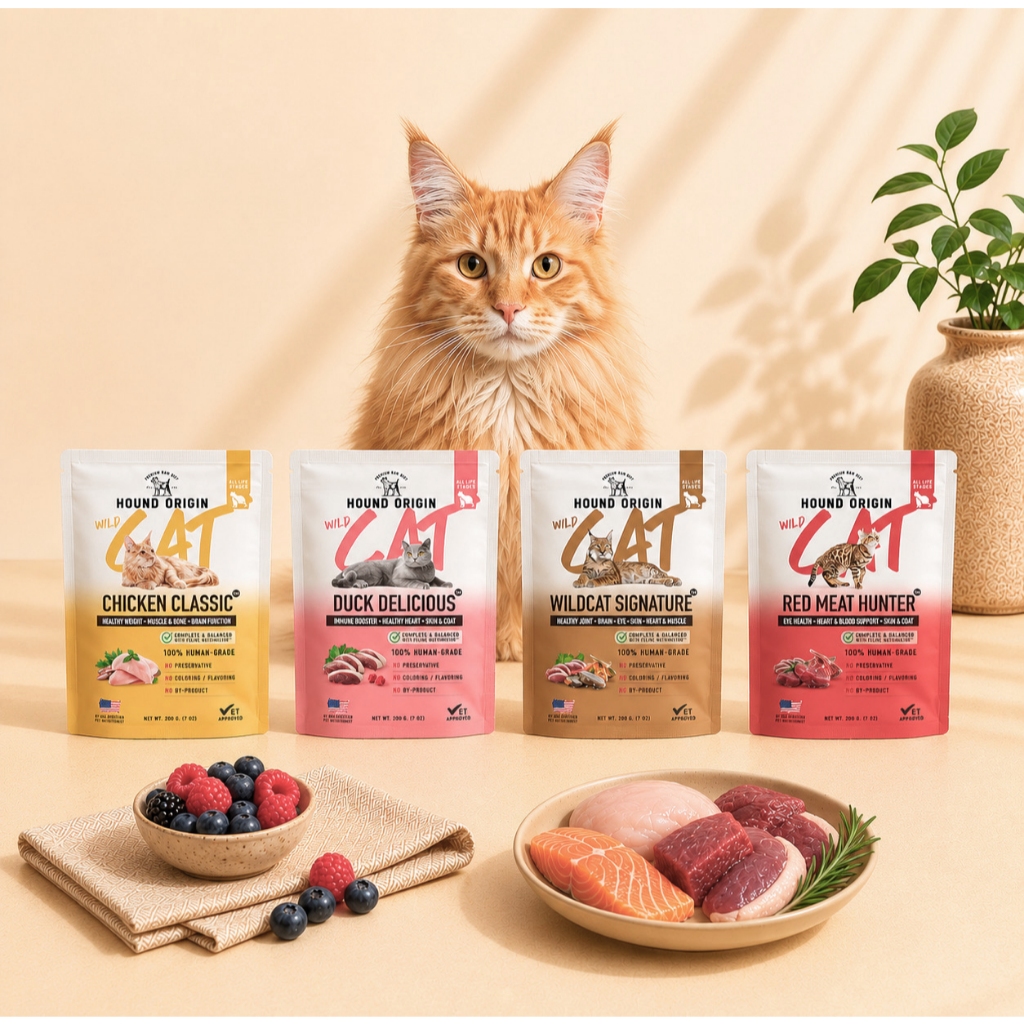 Hound Origin Cat BARF - Wildcat Essential Set (เซ็ตสุดคุ้มแมว) X 20 ...