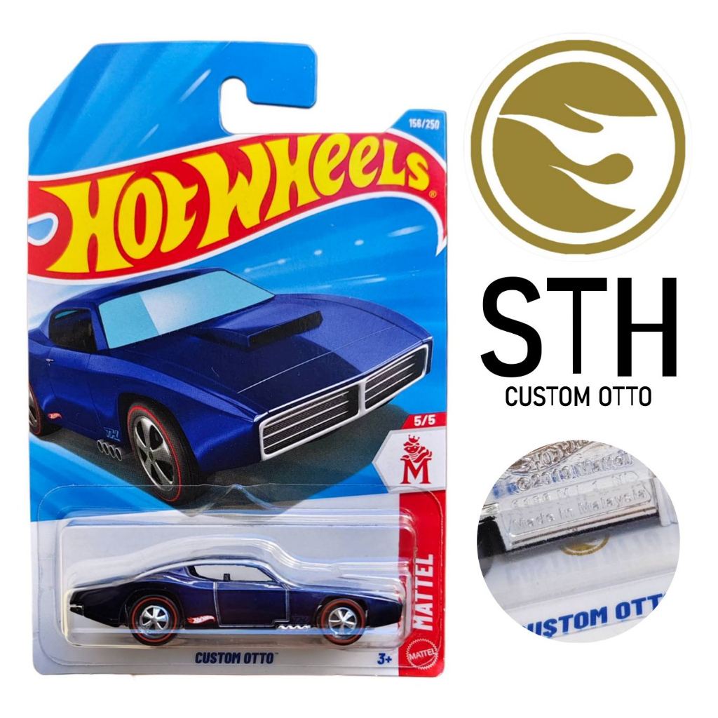 Hot Wheels Custom Otto Super Treasure Hunt 2026 JJM21 156/250