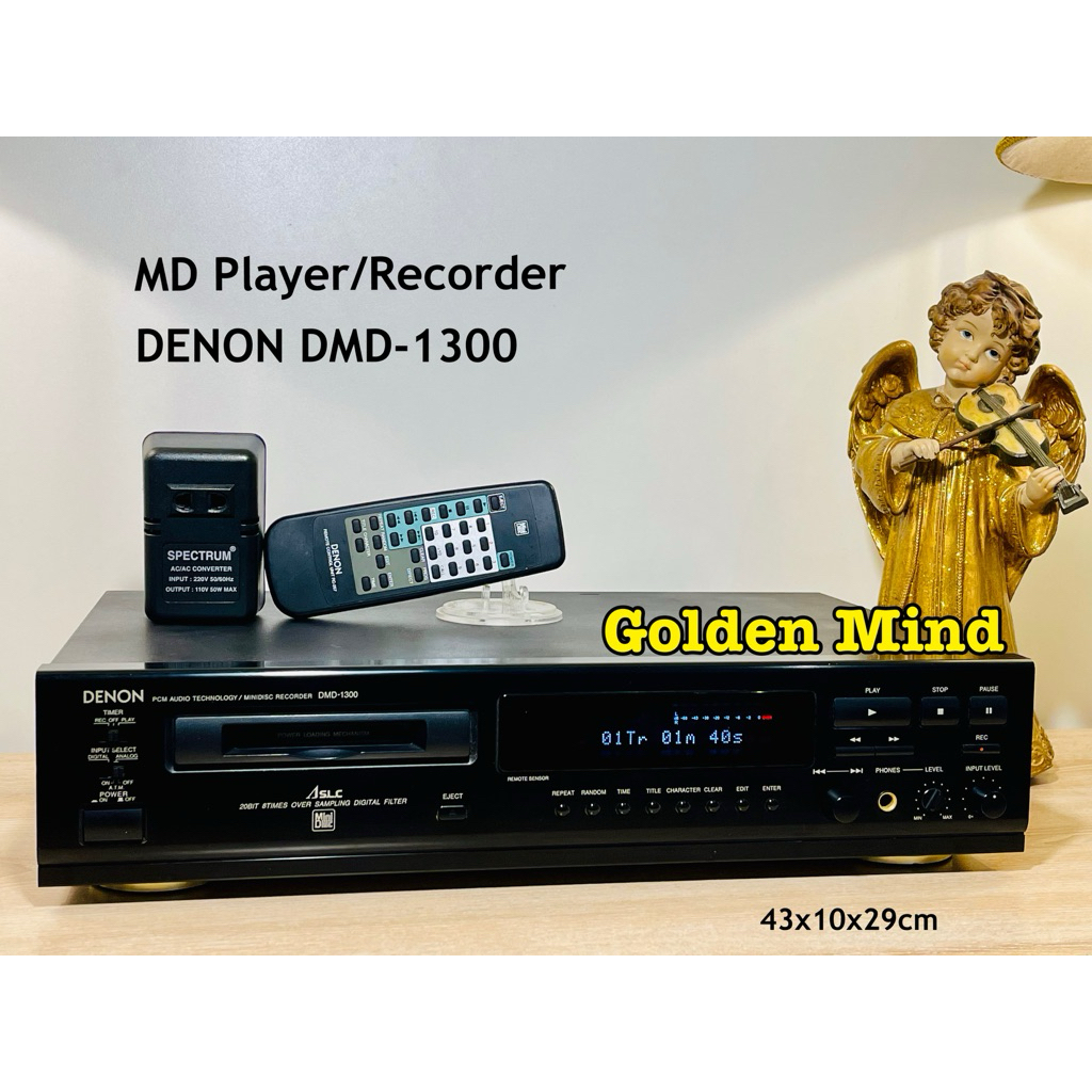 MD-01-270426 DENON DMD-1300 เครื่องเล่นเอ็มดีมือสองจากประเทศ