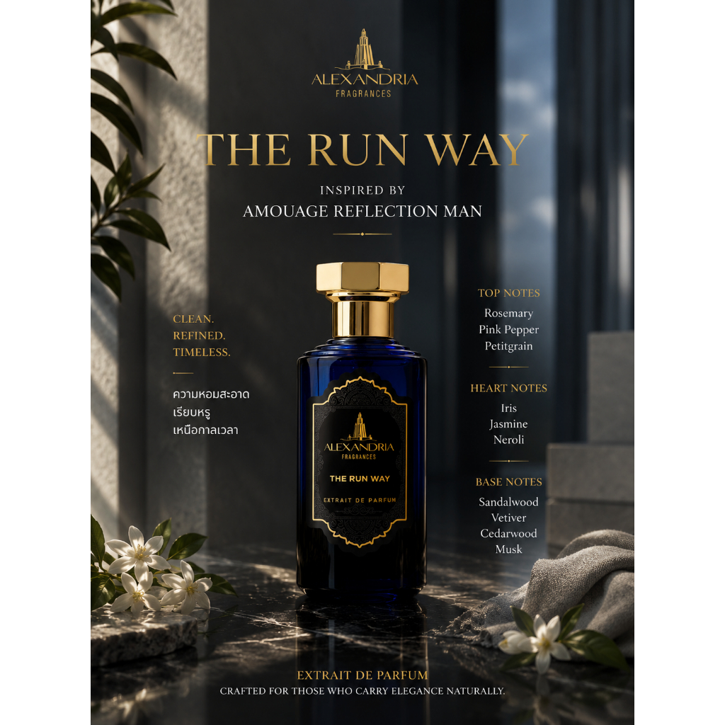 Alexandria Fragrances: The Run Way + The Run Way 45 (Amouage