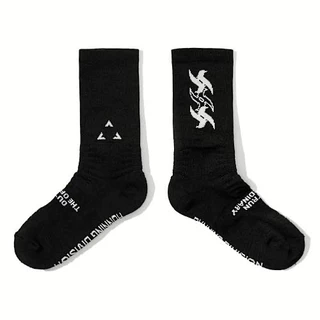 Culture Essential Running Crew Socks Black