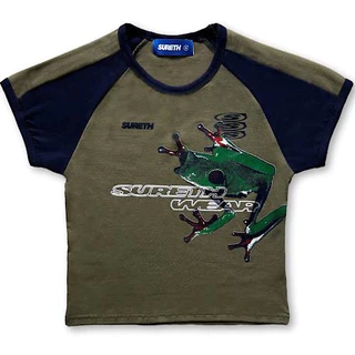 SURETHING OP! FROG BABY TEE
