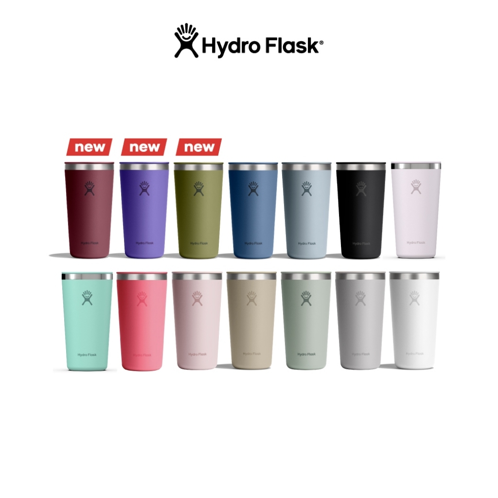 HYDRO FLASK แก้ว ALL AROUND TUMBLER 20 OZ แก้วสูญญากาศ เก็บความเย็น เก็บความร้อน เก็บอุณหภูมิ ของแท้