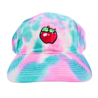 POWERBERRY APPLE TIE-DYE CAP - RAINBOW POPSICLE