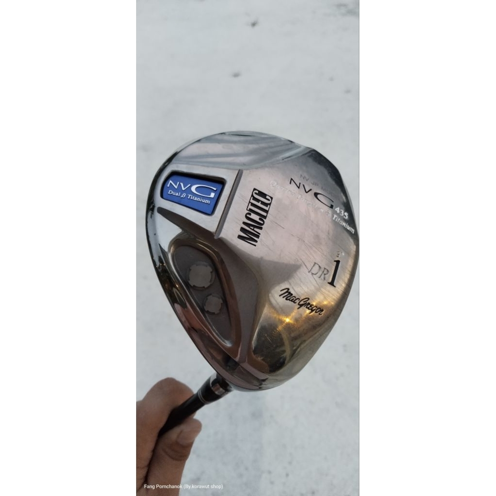 ไม้กอล์ฟมือสอง Driver MacGregor MACTEC/FLEX-S ก้านTour AD ก้านดี กริปดี ...