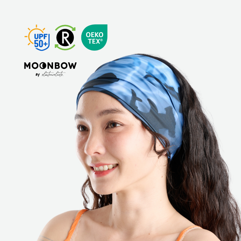 Moonbow Shadow Sharks REPREVE® Buff ผ้าบัฟ premium กันแดด ลายสวย สีสัน ...