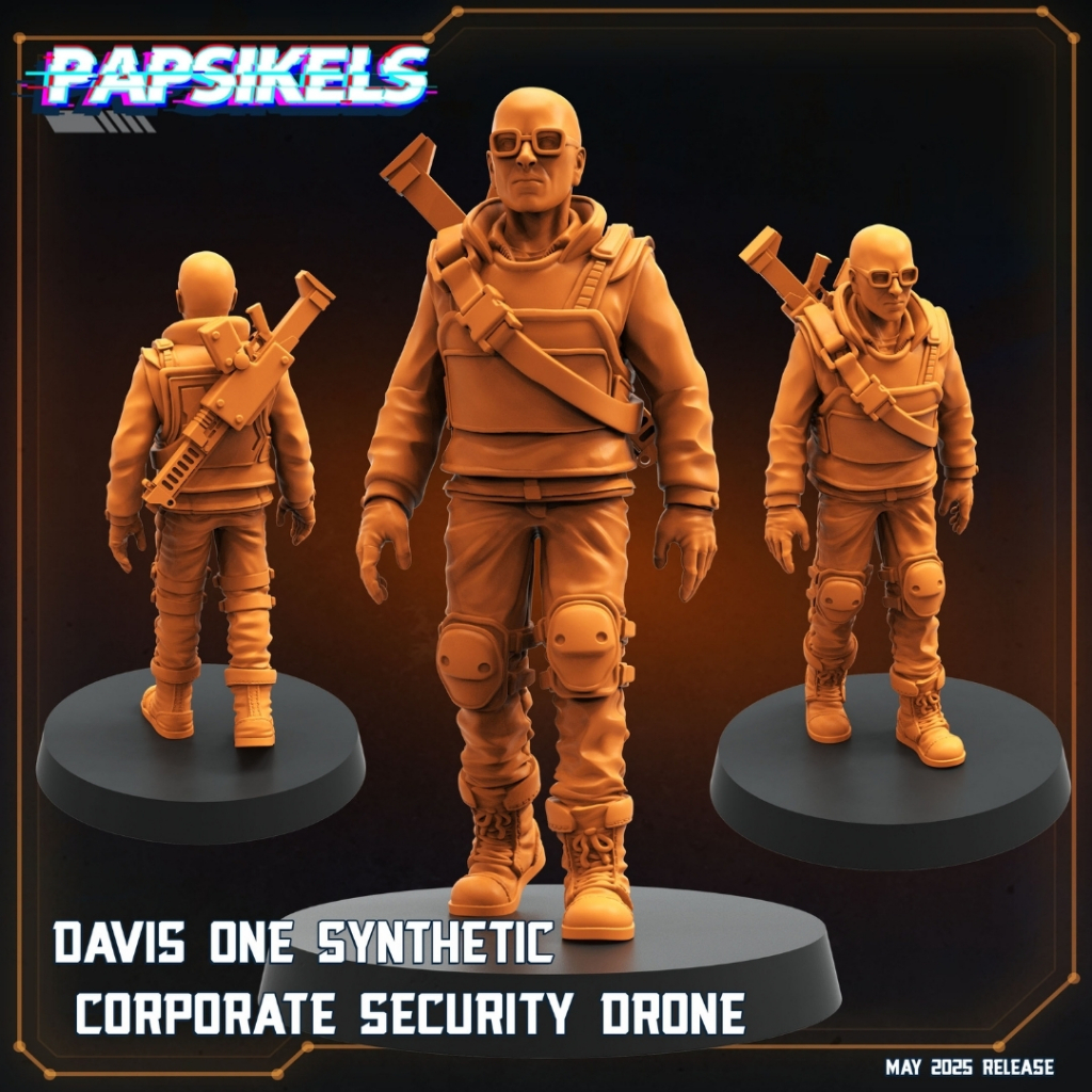 Davis One [1] - Vs Humans - Construct Humanoid Android-Synth / 32mm ...