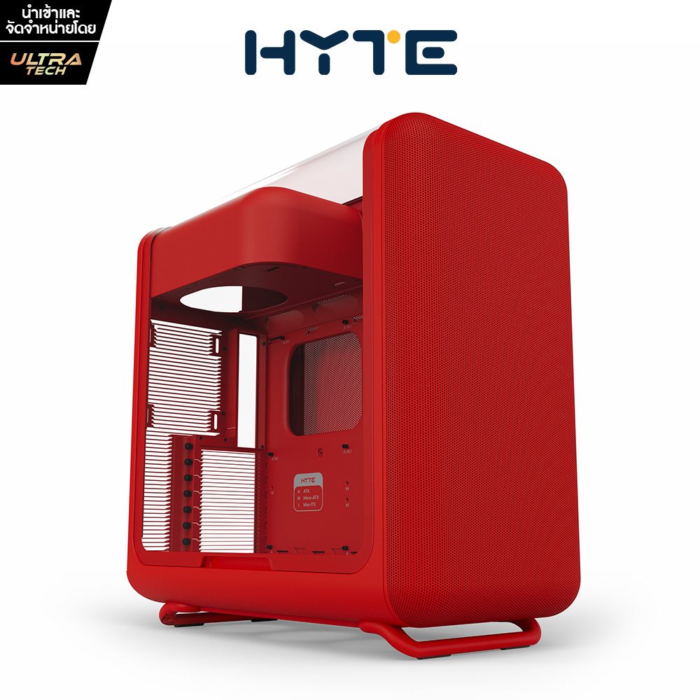 HYTE X50 WILD CHERRY [RED] TG (COMPUTER CASE / เคสคอมพิวเตอร์) | Shopee ...