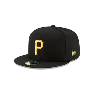 New Era หมวกรุ่น Pittsburgh Pirates Authentic Black 59Fifty Cap