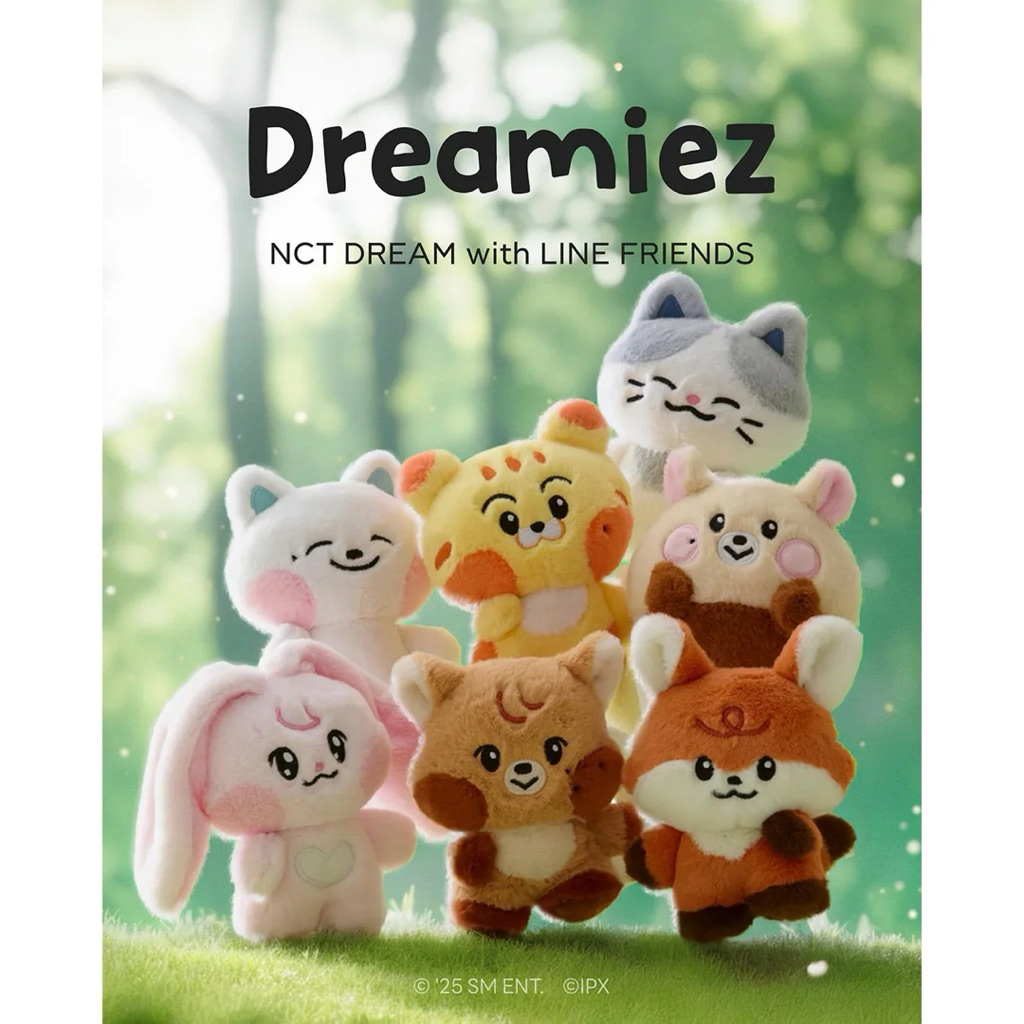 【新品】Line Friends kkyuping jjopoo พร้อมส่ง] DREAMIEZ NCT DREAM X LINE FRIENDS ตุ๊กตา ของแท้ ใหม่ ไม่