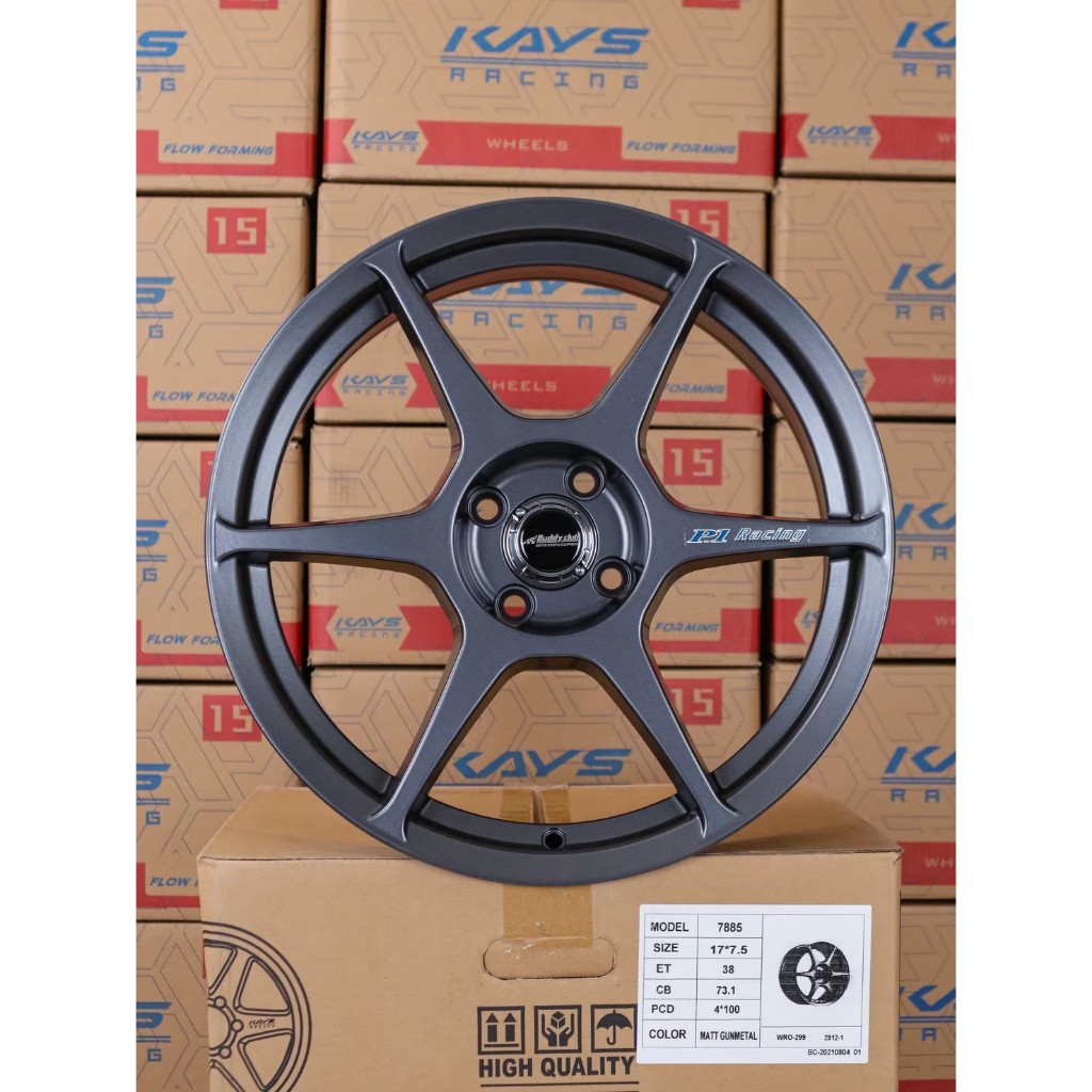 ล้อแม็กซ์ KAYS 7885 7.5*17นิ้ว 4รู 100 | Shopee Thailand