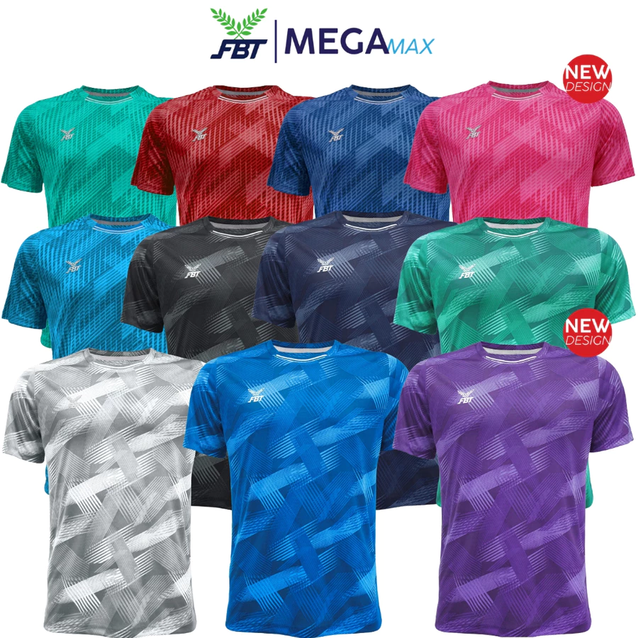 FBT เสื้อกีฬาคอกลม B2A223 ผ้าไมโคร