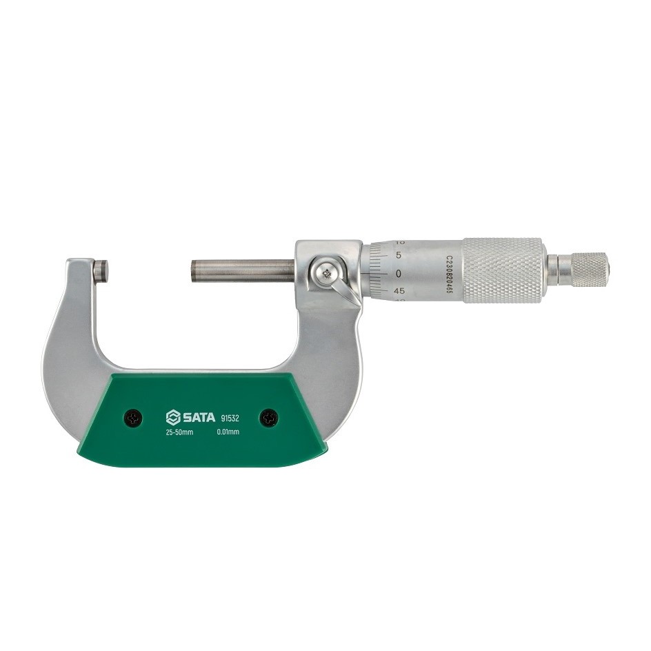SATA 91532 ไมโครมิเตอร์ วัดนอก เครื่องวัดความหนา 25-50 มม. outside ...