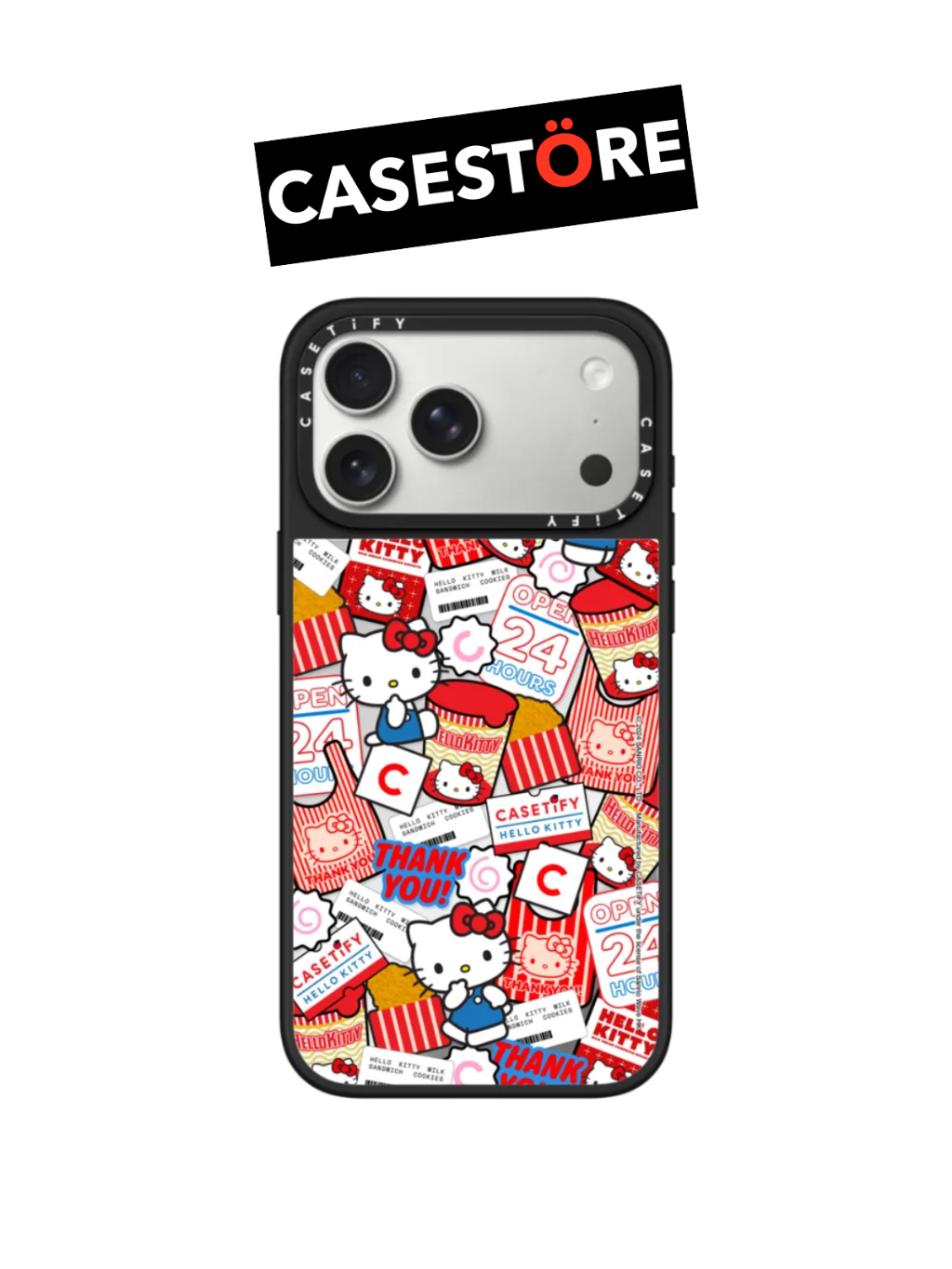 CASETIFY HELLO KITTY iPhone17Pro ケース iPhone17Pro ケース ハローキティサンリオ 公式 ライセンス かわいい