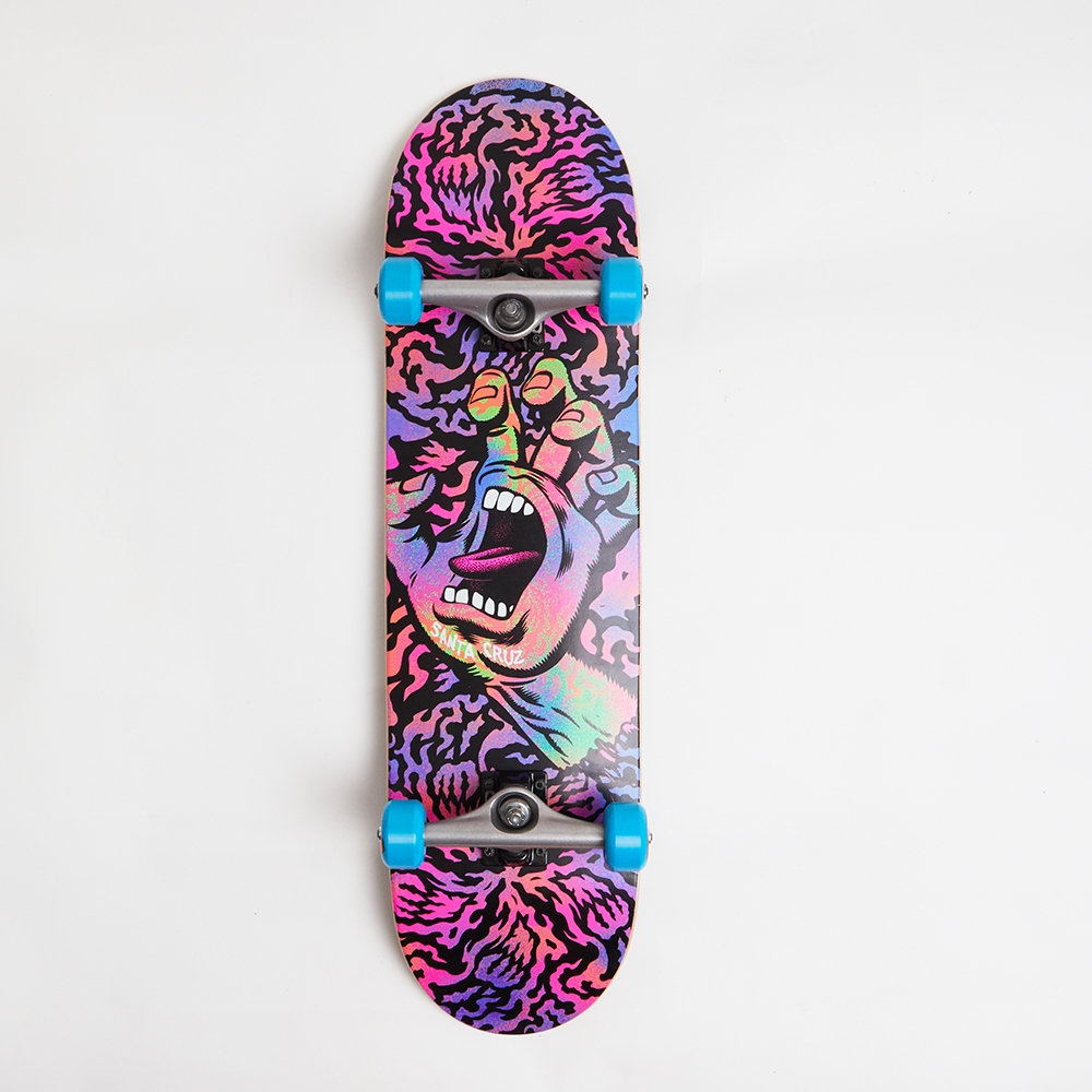 SANTA CRUZ สเก็ตบอร์ดพร้อมเล่น OBSCURE HAND LARGE SK8 COMPLETES 8.25IN ...