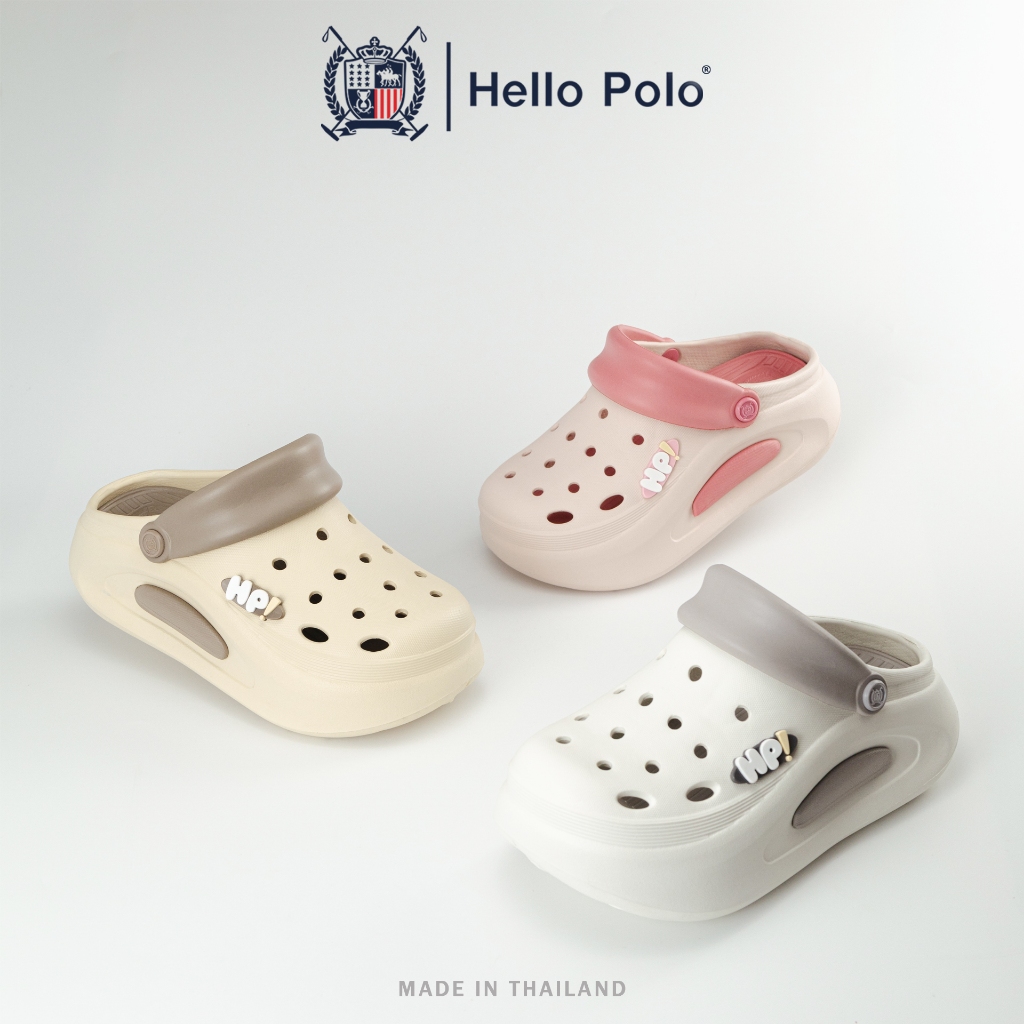 Polo รองเท้ารัดส้นผู้หญิง ส้นสูง 5.5 ซม