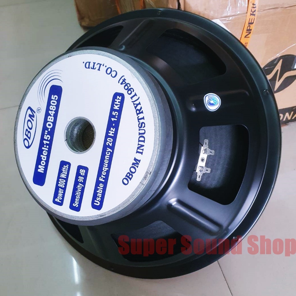 ดอกลำโพง 15 นิ้ว 800 w ยี้ห้อ โอบอ้อม รุ่น OB4805 ลำโพงกลางแจ้ง 15นิ้ว ...