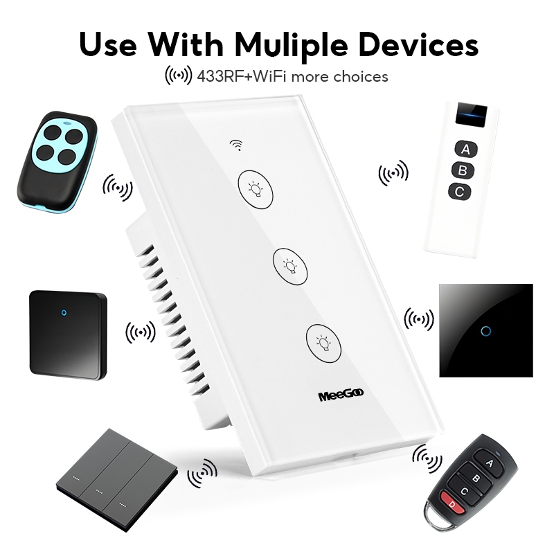 MeeGoo WiFi Smart Touch Switch
