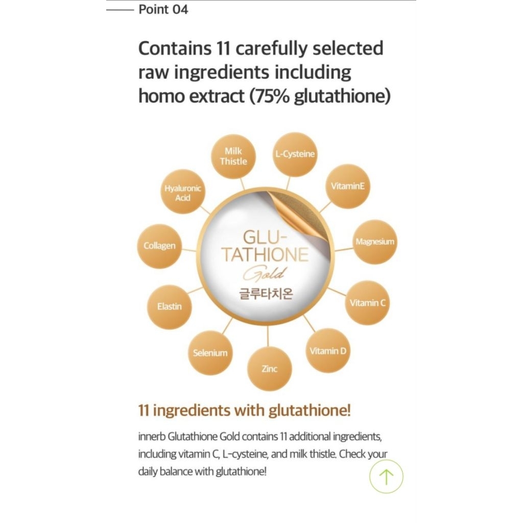 innerb glutathione Amazon.com: CJwellcare Aquarich 500mg 56capsule for 4week Aqua Rich Double  Up (28 Servings, 4 Weeks) main image 0