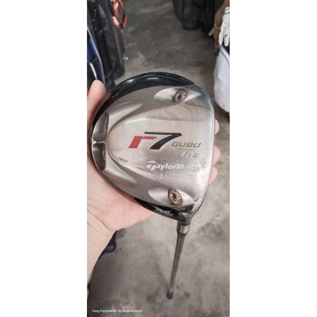 ไม้กอล์ฟมือสอง Driver Taylormade r7 quad ht 9.5° ไมบุบไม่แตก | Shopee ...