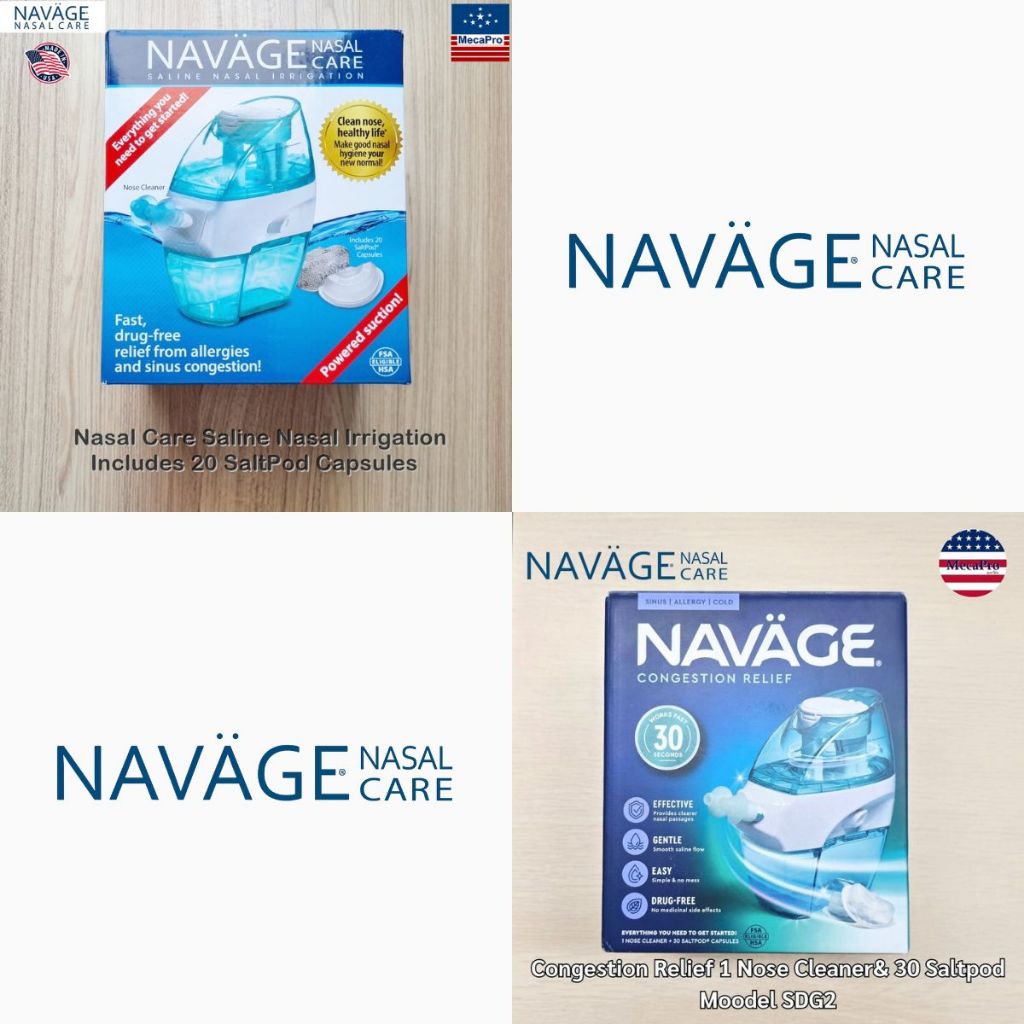 NAVAGE® Nasal Care Powered Suction Includes Capsules รุ่น SDG-2 อุปกรณ์ ...