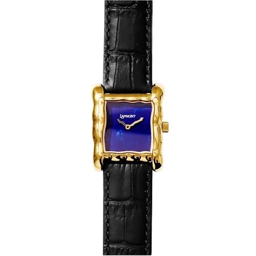 LAPHONT SITU WATCH LARGE GOLD CASE LAPIS(BLUE) DIAL