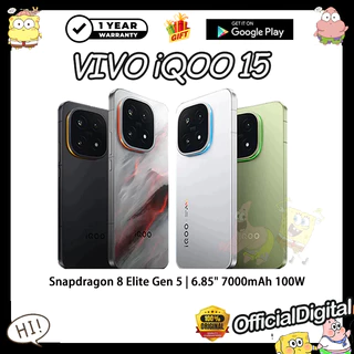 โปรโมชั่น Flash Sale : VIVO iQOO 15 Ultra iQOO 15 Snapdragon 8 Elite Gen 5 6.85inch 100W  | สนับสนุนไทยและ Google | รับประกัน 12 เดือน