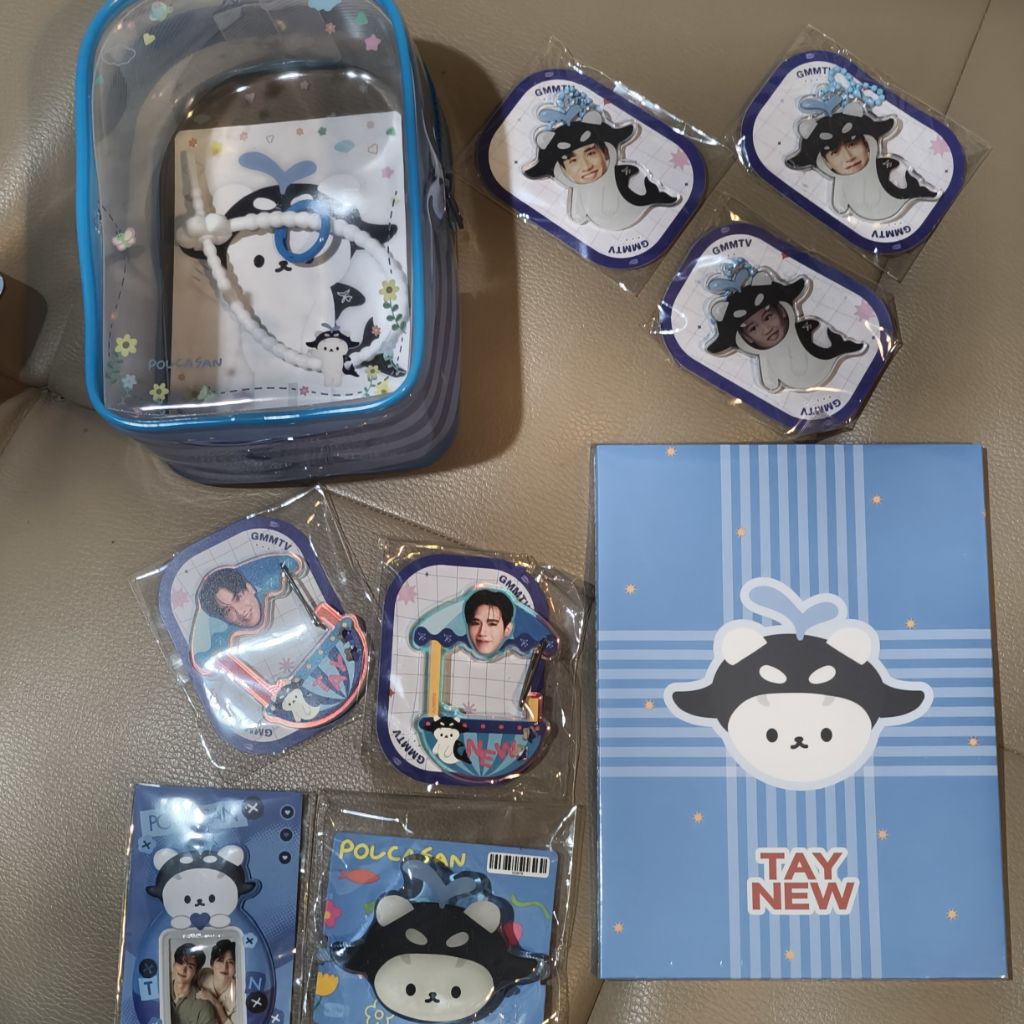 📬พร้อมส่ง} GMMTV TayNew Official Merchandise | Polcasan | Shopee